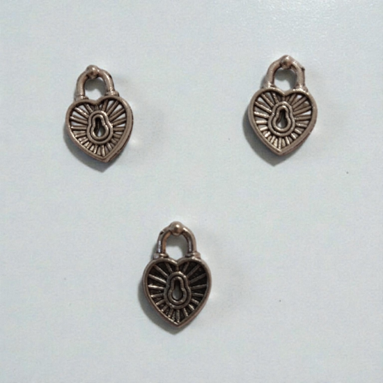 Подвеска металлическая для украшений "Замок",  цена за 1 шт